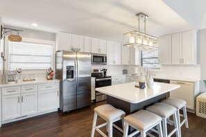 Maison, plusieurs lits, patio (Sunrise Shores) | Cuisine privée