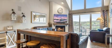 Condo, Multiple Beds, Pool Access (Reel Retreat) | Living area