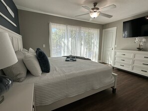 Condo, Multiple Beds, Patio (Castaway Cove Unit 1) | 3 bedrooms, individually decorated, individually furnished, bed sheets - Our Cove Retreat - Perfect for Swimming, Tanning & Prime Location Fun! (Lake Ozark)