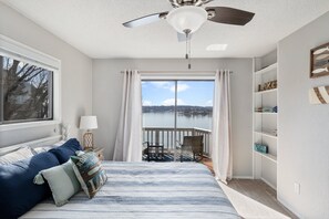 Hus, flere senger, terrasse (Vista Del Lago) | 3 soverom, individuelt dekorert, individuelt innredet og sengetøy