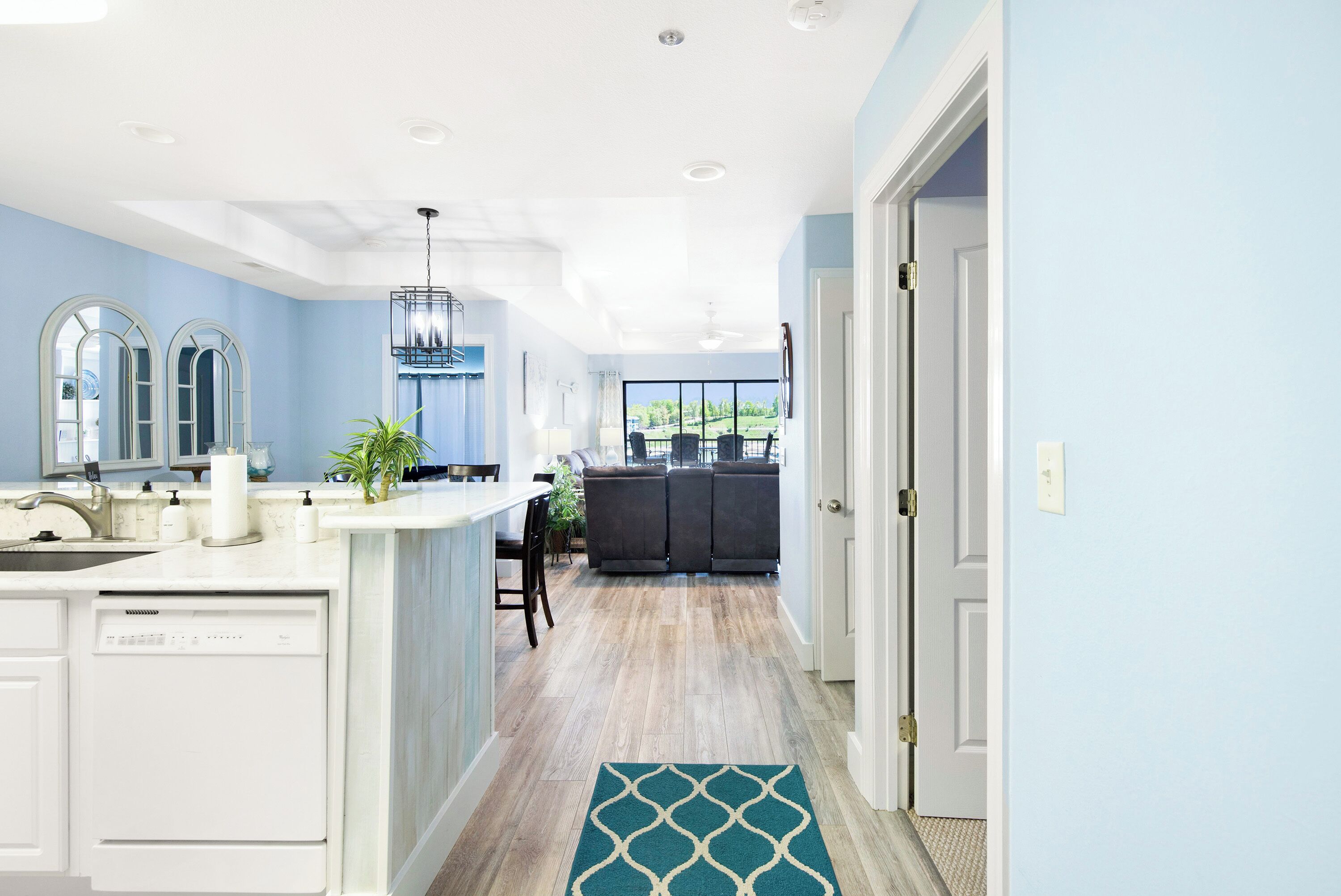 Leilighet, flere senger, balkong (A Wave From It All) | Innvendig