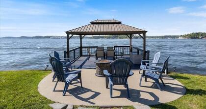 Lakefront Home With Game Room, Firepits & Gazebo at 3MM