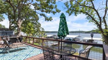 House, Berbilang Katil, Patio (Bikini Bungalow) | Tempat makan luar