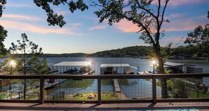 Pet-friendly Lakefront Home in a Quiet Cove w/ Netflix, Outdoor Seating, Boat Slip