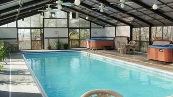 Indoor pool, outdoor pool