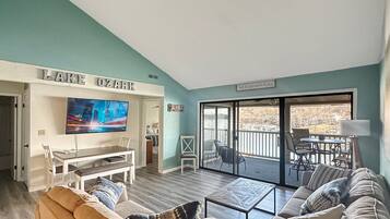 Apartamento, varias camas, acceso a la piscina (Blue Haven) | Zona de estar