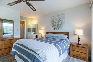 Appart'hôtel, plusieurs lits, accès piscine (Blue Haven) | 2 chambres, décoration personnalisée, ameublement personnalisé