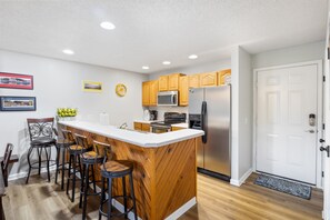 Ferienhaus, Mehrere Betten, Terrasse (Pelican Place) | Eigene Küche