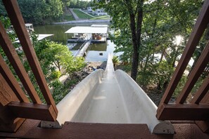 House, Multiple Beds, Patio (Byrde's Hideaway) | View from room - Epic Lake Vacation Home - 2 Story Slide! (Osage Beach)