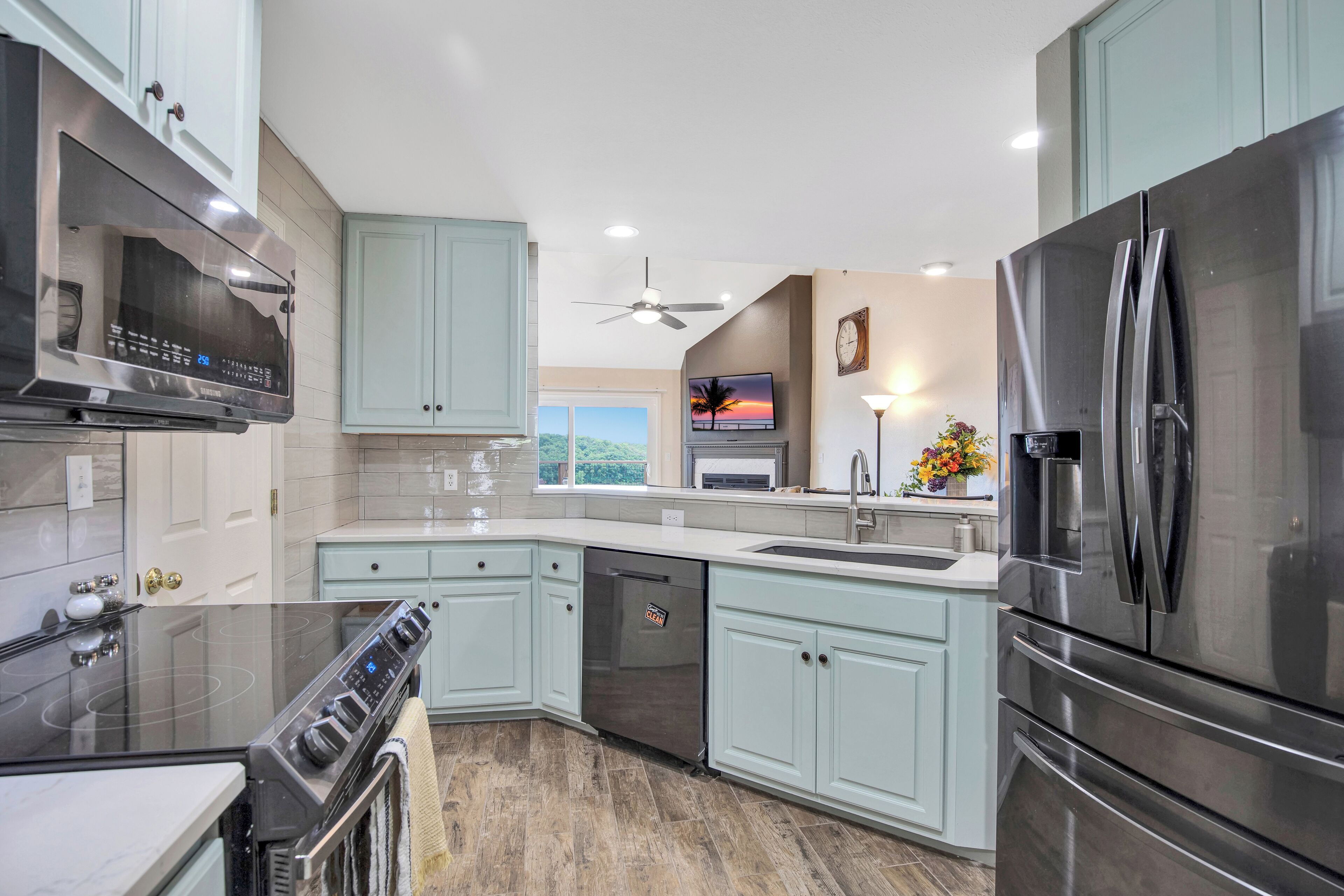 公寓式客房, 多张床, 露台 (The Elms) | 私人厨房