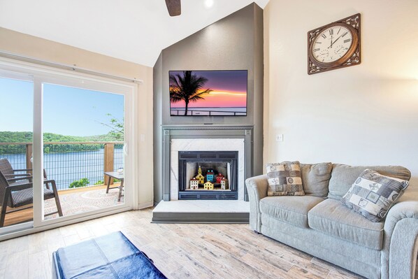 Condo, Multiple Beds, Patio (The Elms) | Living area