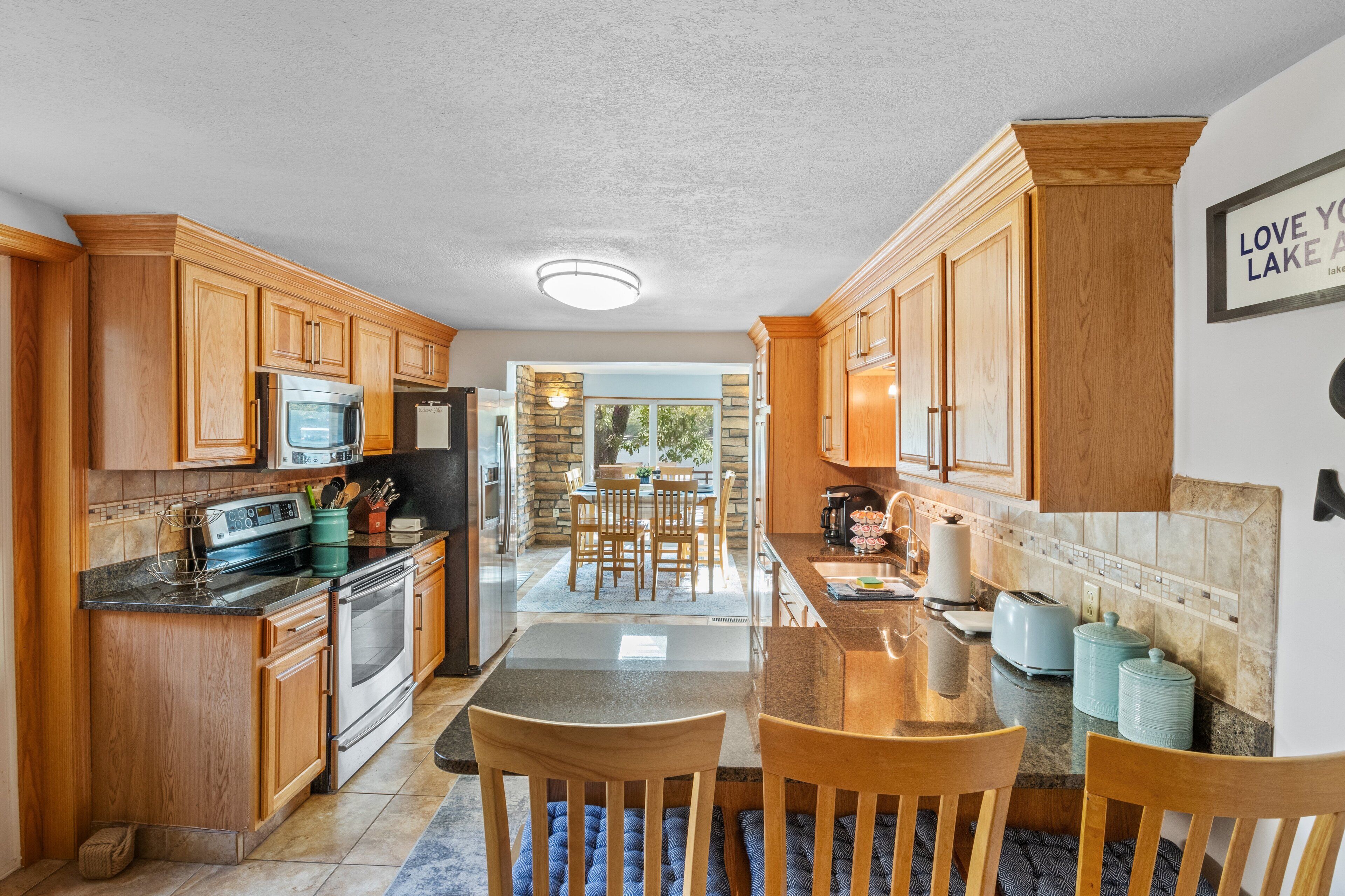 獨棟房屋, 多張床, 庭院 (Bogue Bay Lake Front Oasis) | 私人廚房