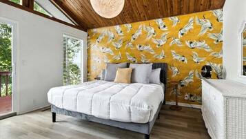 Hus - flera sängar - bubbelpool (Heron at Onyx Edge) | 3 sovrum, individuell inredning, unika möbler och sängkläder