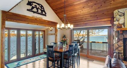 Cozy Digs Lake Lodge w/ 2 Decks, Game Room, Private Dock & Boat Slip
