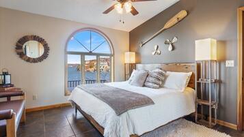 獨棟房屋, 多張床, 庭院 (Cozy Digs Lake Lodge) | 5 間臥室、獨特裝潢、布置獨特、床單