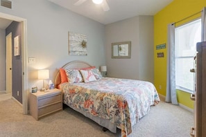 Leilighet, flere senger, adgang til basseng (Emerald Escape) | 3 soverom, individuelt dekorert, individuelt innredet og sengetøy