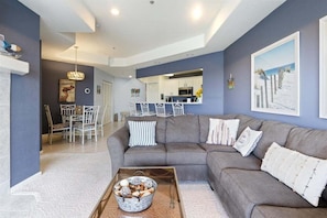 Condo, Multiple Beds, Pool Access (Emerald Escape) | Living area