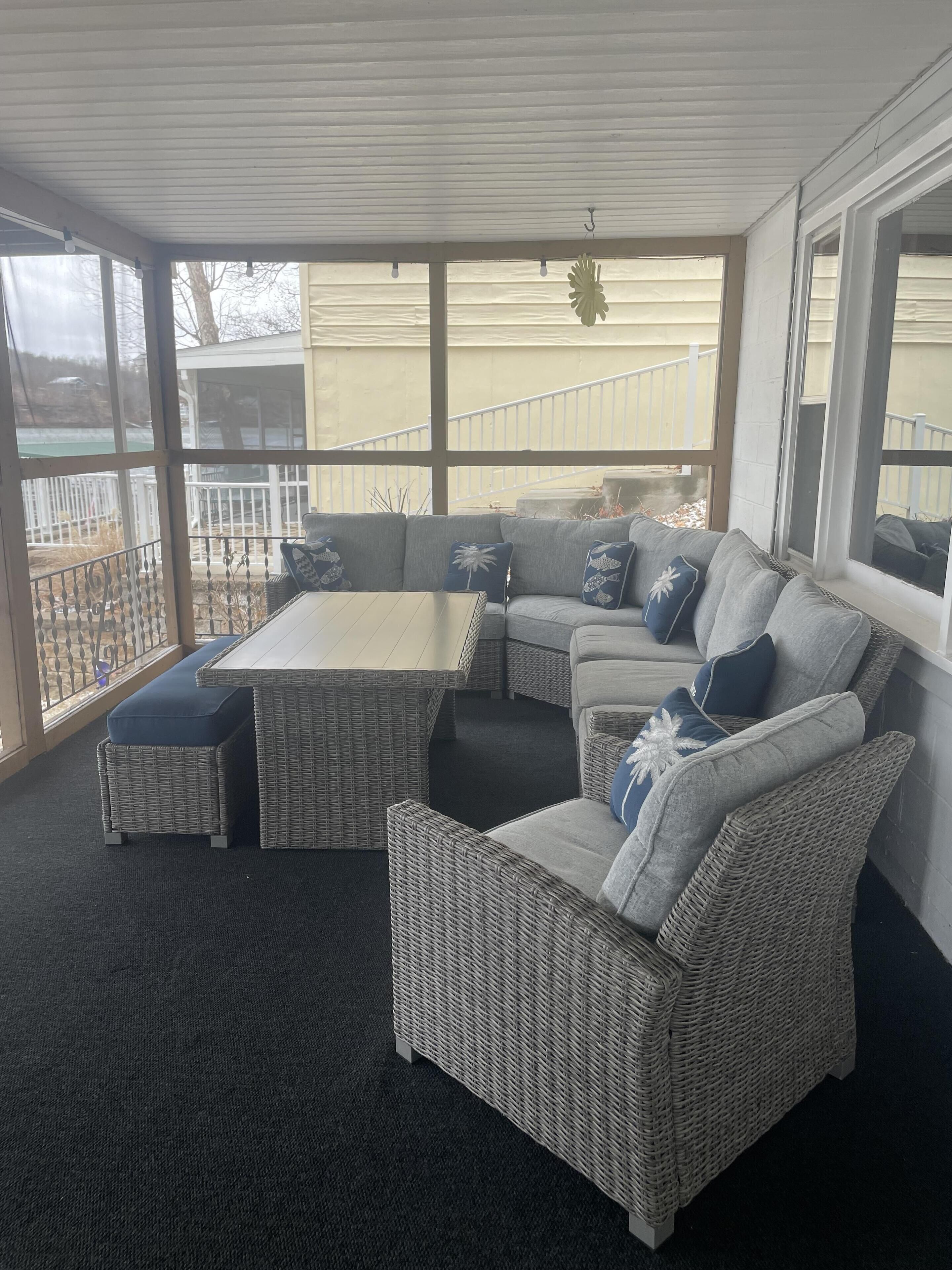 Ferienhaus, Mehrere Betten, Terrasse (Mimosa Escape) | Wohnbereich