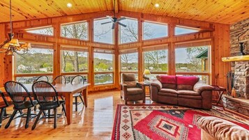 House, Multiple Beds, Hot Tub (Elk Lodge At The Lake) | Interior