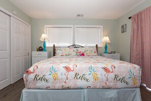 Condo, Multiple Beds, Patio (BYOB Getaway) | 2 bedrooms, individually decorated, individually furnished, bed sheets