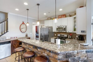 Condo, Multiple Beds, Pool Access (Lake Daze Retreat) | Private kitchen - Beautiful Cove Views & Plenty Relaxing Spaces (Sunrise Beach)