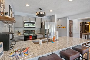 Condo, Multiple Beds, Pool Access (Happy Daze) | Private kitchen - Stunning Views, Inviting Pools, and Endless Fun! (Osage Beach)