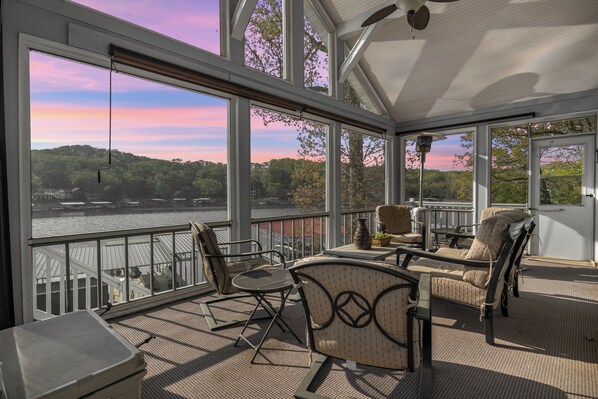 House, Multiple Beds, Patio (Huckleberry Hill Haven) | View from room - Family-friendly, Dock Enjoyment, Kayaks, Lake View (Sunrise Beach)