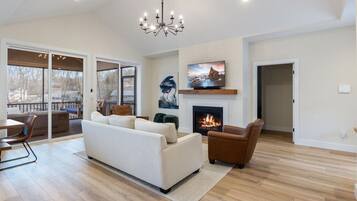 Ferienhaus, Mehrere Betten, Terrasse (Dreaming of Sunrise) | Wohnbereich