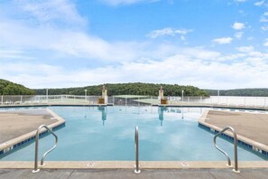 Indoor pool - Modern Decor, Views, Grill, Workstation, Boat + 2 PWC Slips & Resort-style Amenities (Osage Beach)