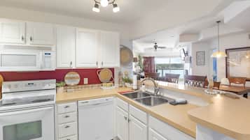 Condo, Multiple Beds, Kitchen (Blessings on Emerald Bay) | Private kitchen