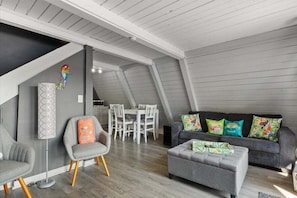 House, Multiple Beds, Patio (Changes In Attitude) | Living area
