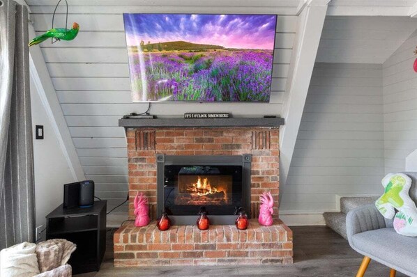 独立别墅, 多张床, 露台 (Changes In Attitude) | 起居区