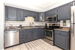 Condo, Multiple Beds, Pool Access (At The 19) | Private kitchen - 3 Bedroom Osage Beach Condo w/ Pool & Main Channel Views (Osage Beach)