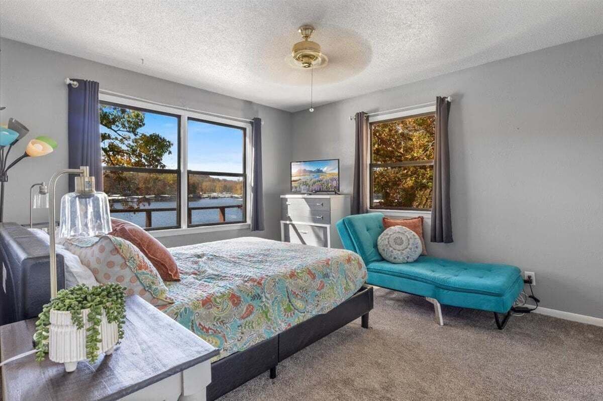 Ferienhaus, Mehrere Betten, Whirlpool (Buck Creek Cottage) | Ausblick vom Zimmer