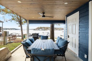 House, Multiple Beds, Patio (CeCe's Sunset) | Outdoor dining - Sunset & Lake Views, Outdoor Dining & Seats (Gravois Mills)