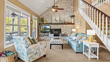 獨棟房屋, 多張床, 庭院 (Sunset Siesta) | 起居區