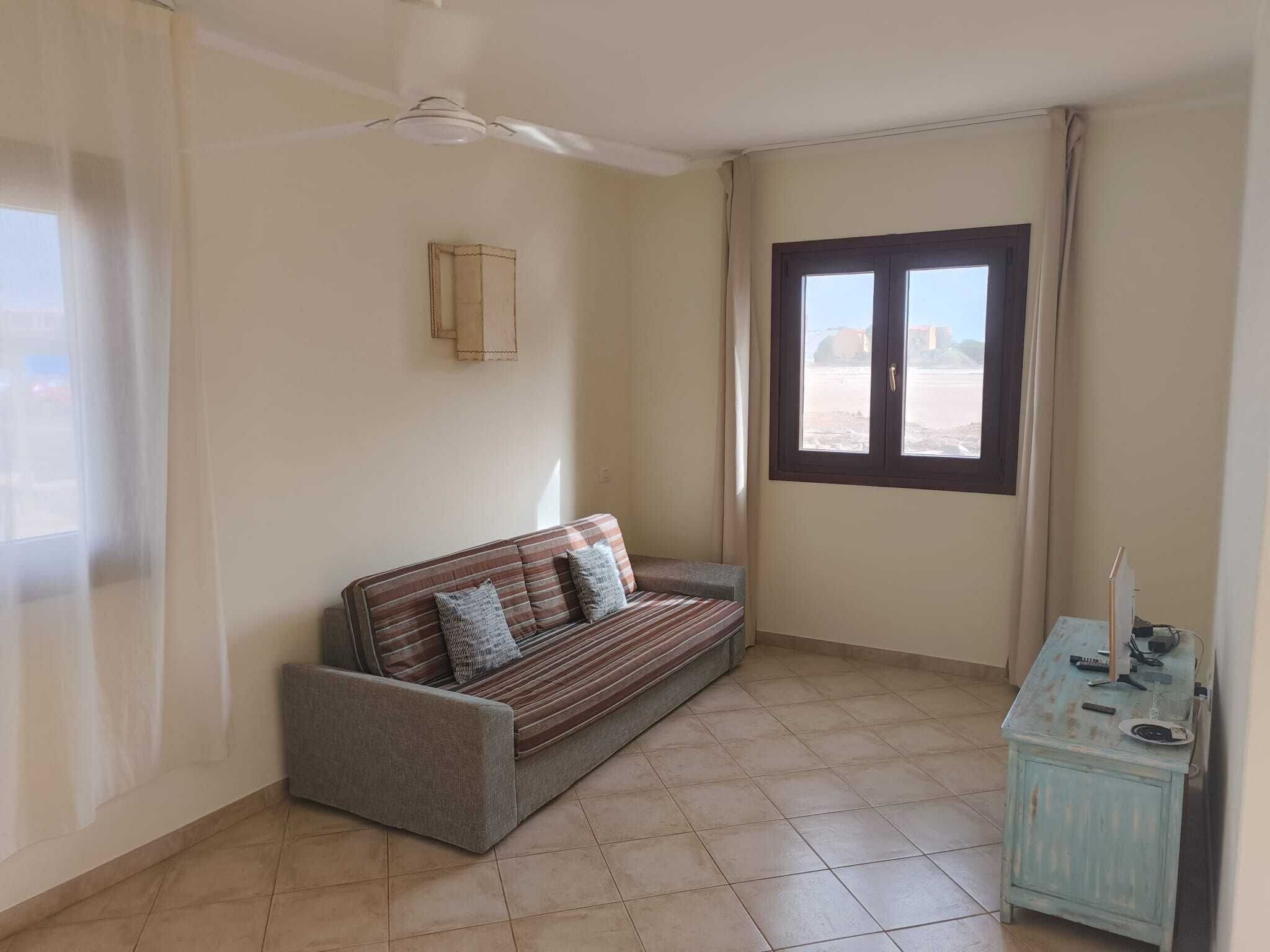 Lägenhet Classic - 1 sovrum - uteplats - utsikt mot trädgården | Vardagsrum