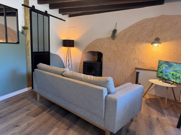 Älytelevisio, takka