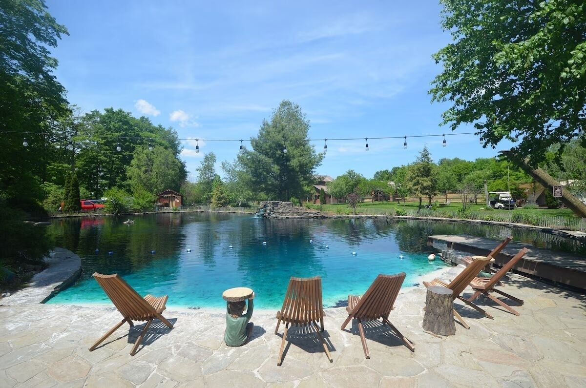 Outdoor pool