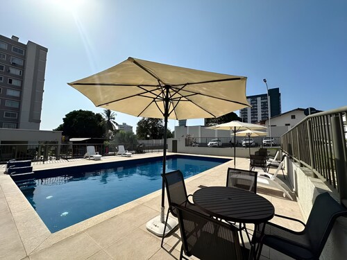 Apartment very close to the beach, great location!