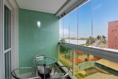 Apt w/ Balcony and sea View in Guarapari Cmd0311