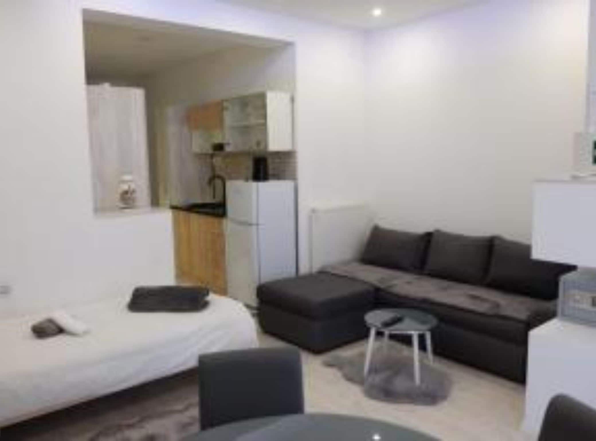 Studio (Apartments Ro Ma A2) | Living room | 32-inch flat-screen TV with digital channels