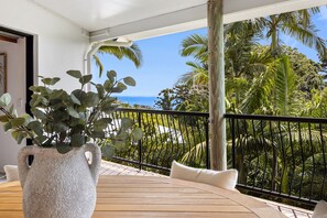 Apartment | Balcony - Beachside 4-bed Retreat With Study Nook & Views (Sunshine Coast)