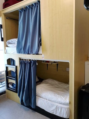 Luxury Shared Dormitory, Balcony, City View | Iron/ironing board, free WiFi - Urban Panda Hostel World Trade Centre (Dubai)