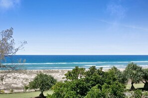 Apartment | View from property - Beachfront Studio With Balcony & Stunning Views (Gold Coast)