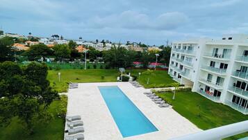 Condo, Balcony, Pool View | Balcony view