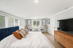 4 soverom, strykejern/-brett, wi-fi (inkludert) og sengetøy