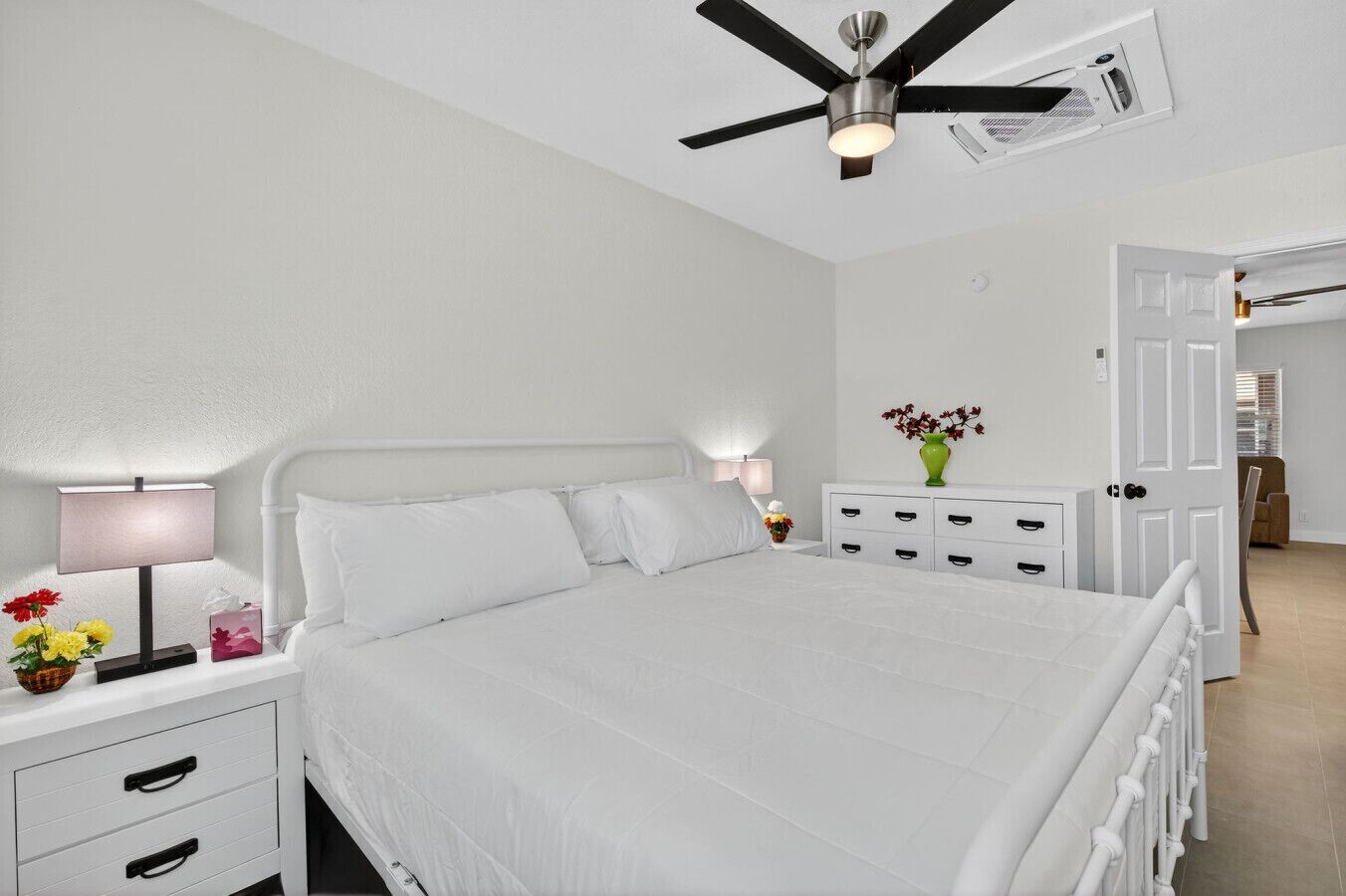 1 soverom, strykejern/-brett, wi-fi og sengetøy