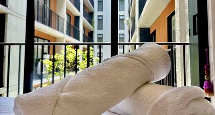 Apartment in Roma Norte : Swimming pool : GYM