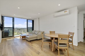 Apartment | Living area - Modern 1-bed Apartment With Parking (Canberra)